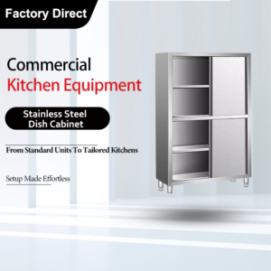 Stainless Steel Dish Cabinet