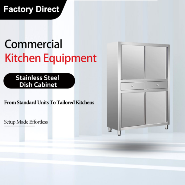 Stainless Steel Dish Cabinet